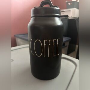 Black Coffee Canister